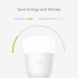 Bombilla Inteligente Xiaomi Wifi Smart Led yeelight E27, YLDP05YL ,10W - Blanco Bombilla Inteligente Xiaomi Wifi Smart Led yeelight E27, YLDP05YL ,10W - Blanco