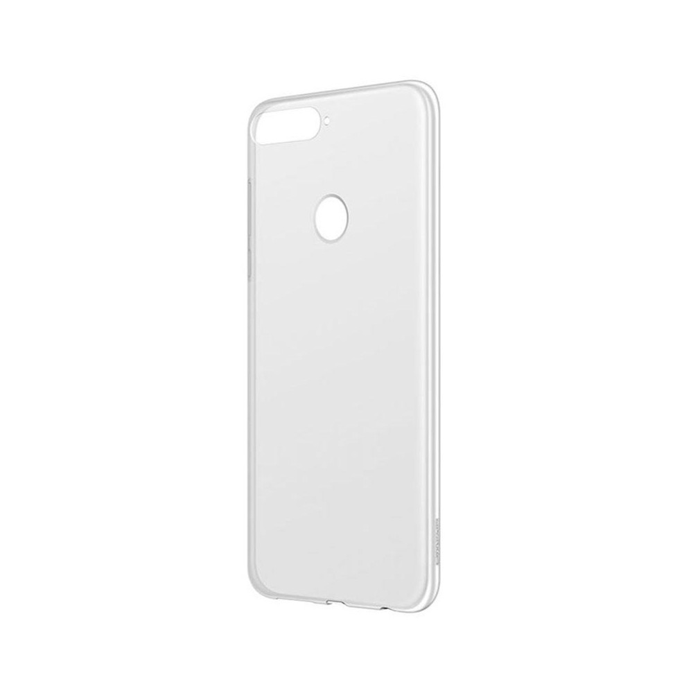 Funda de Suave silicona Original Huawei Y7 Prime 2018 - Transparente