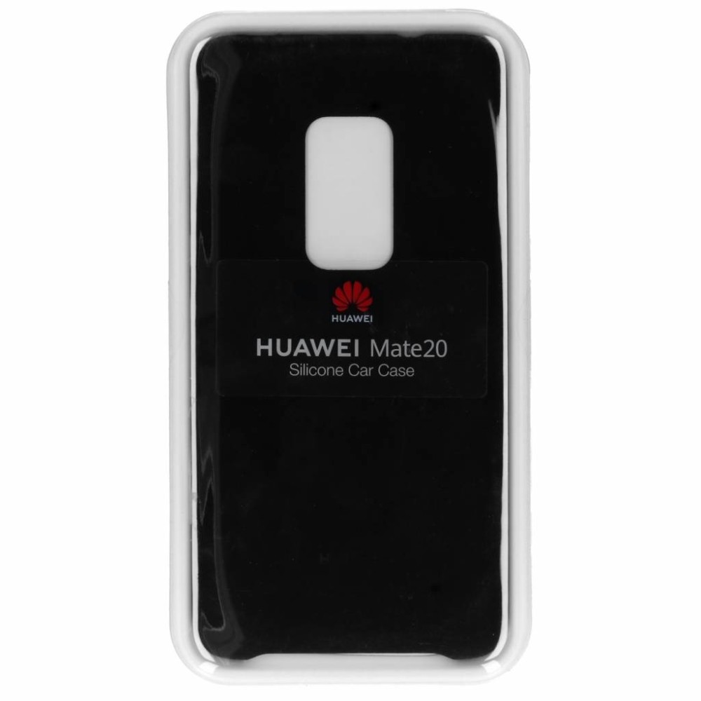 Funda Original Huawei Car Case para Huawei Mate 20 (Chapa integrada para soporte magnetico) Negro