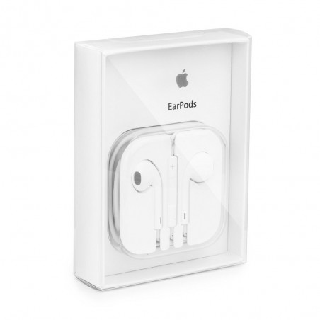Earphones EarPods MD827ZM Original for iPhone 5, 6, 6S, Plus, White - Blister