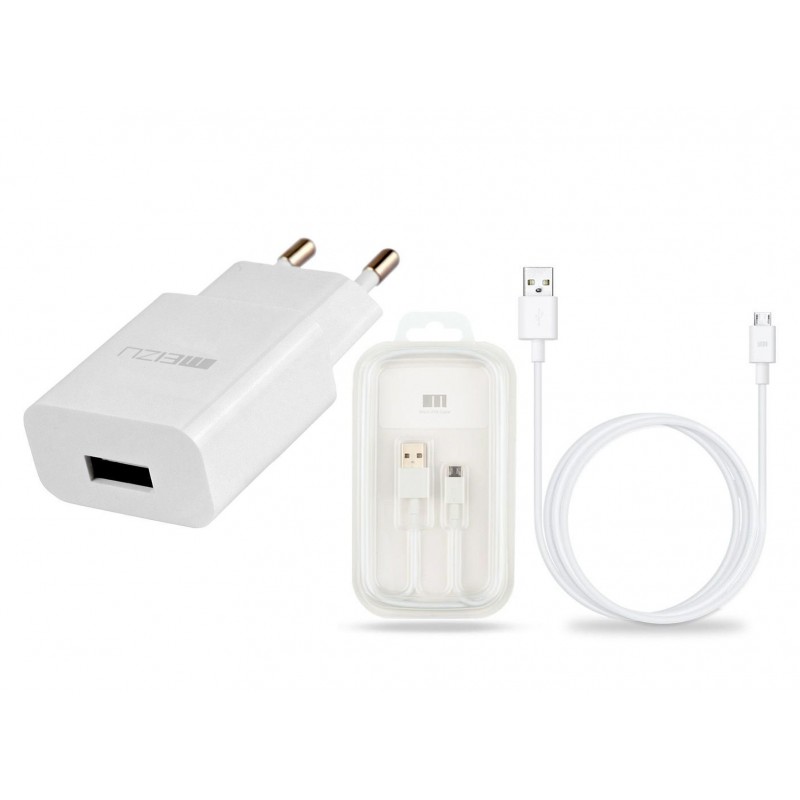 Original-Ladegerät Meizu UP1220E Schnellladegerät Micro-USB 20W - Masse + Geschenk