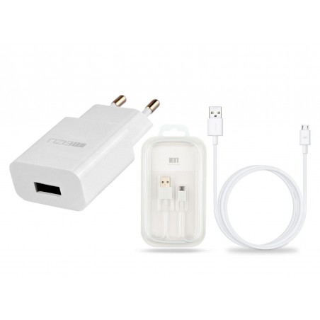 Original-Ladegerät Meizu UP1220E Schnellladegerät Micro-USB 20W - Masse + Geschenk