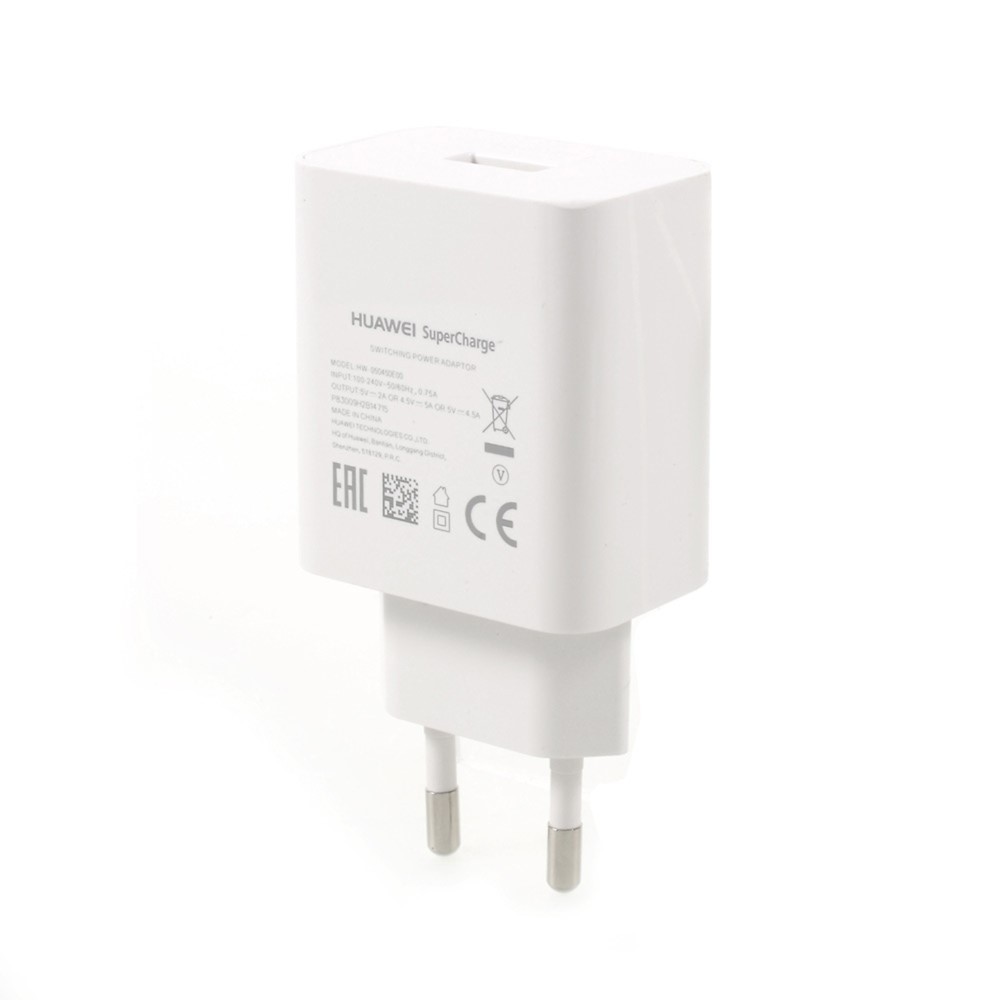 Cargador Original Huawei AP81 Carga Rapida Super Charge (5A) para P10, P20, Mate 10, Mate 20 - Blister