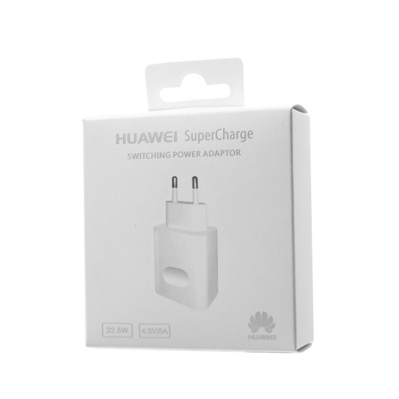 Cargador Original Huawei AP81 Carga Rapida Super Charge (5A) para P10, P20, Mate 10, Mate 20 - Blister
