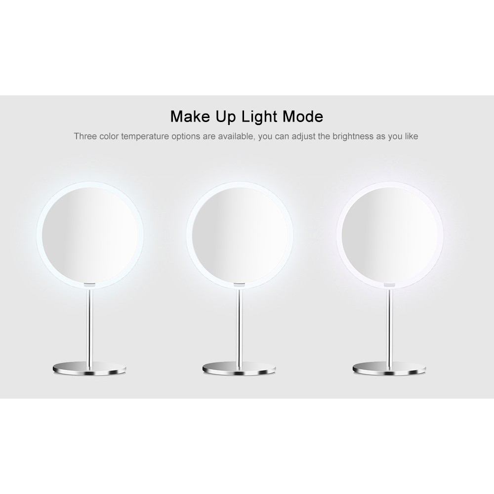 XIAOMI YEELIGHT YLGJ01YL Miroir De Maquillage Haute Définition Intelligent À Induction