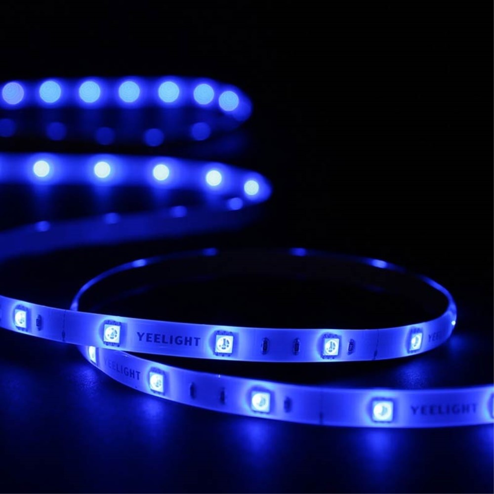 Yeeligth Lichtstreifen Plus - Smart Color LED Strip 2m. (Erweiterbar) Kompatibel mit Google Assistant und Alexa