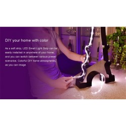 Yeeligth Ligthstrip Plus - Smart Color LED Strip 2m. (Extensible) Compatible Google Assistant and Alexa