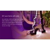 Yeeligth Ligthstrip Plus - Bande LED intelligente de couleur, 2 m. (Extensible) Compatible Google Assistant et Alexa