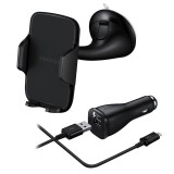 Soporte de Coche Original Samsung  + Cargador de Carga Rapido Cable  USB Tipo C Soporte de Coche Original Samsung  + Cargador de Carga Rapido Cable  USB Tipo C