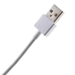 Cable Original Xiaomi USB Tipo C (USB-C) 3A Compatible con Carga Rápida - Blanco - Bulk 