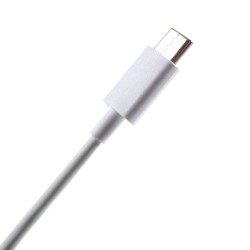 Xiaomi USB Type C (USB-C) 3A d'origine, compatible avec câble de chargement rapide - Noir - En vrac + Protecteur de câble