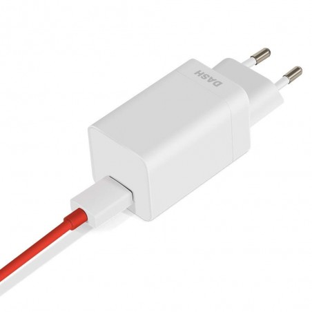 Cargador Original OnePlus Dash Charge HK0504 (20W) + Cable USB-C D301 One Plus, Bulk ( Regalo Protector Cable )