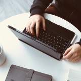 DUX DUCIS Funda Con Teclado Inalámbrico Bluetooth Inalámbrico Para Ipad Pro De 11 Pulgadas (2018) - Negro