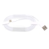 Cable Original Meizu USB Tipo C (USB-C) Blanco - Bulk