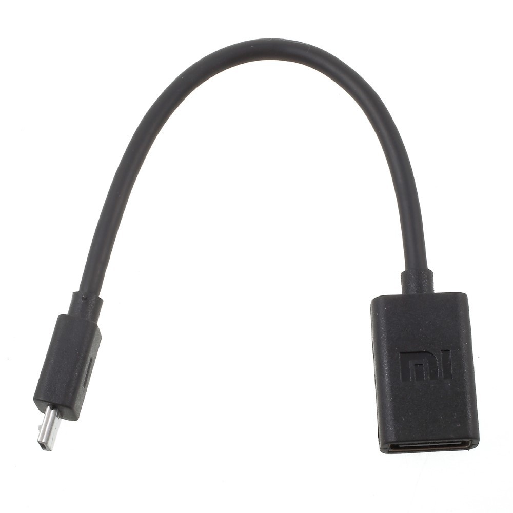 Adapter Cable Micro-USB to USB Female, OTG Original Xiaomi - Black