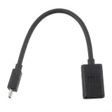 Adapter Cable Micro-USB to USB Female, OTG Original Xiaomi - Black Adapter Cable Micro-USB to USB Female, OTG Original Xiaomi - Black