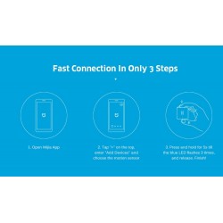 XIAOMI Aqara DJT11LM Capteur de vibration intelligent pour fenêtres / portes