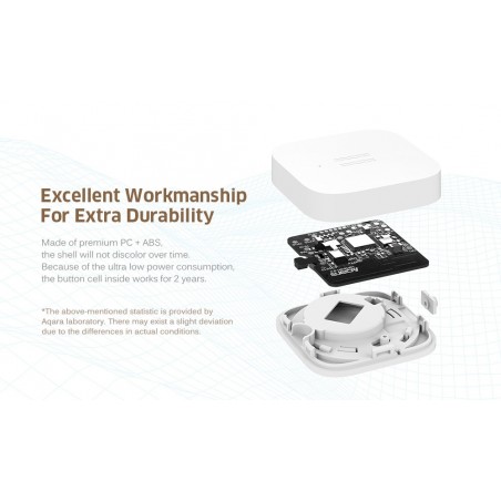 XIAOMI Aqara DJT11LM Capteur de vibration intelligent pour fenêtres / portes