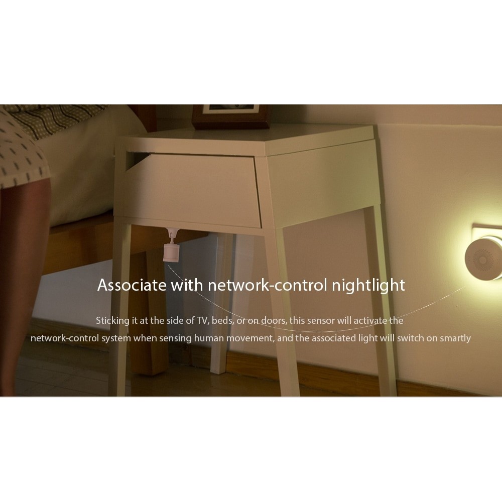 XIAOMI Aqara RTCGQ11LM Sensor De Movimiento Humano Inteligente - Detección a 7m