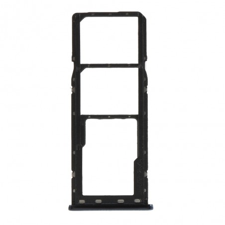 Ersatz-Sim-Fach kompatibel mit A7 2018 Dual Sim + SD, Black