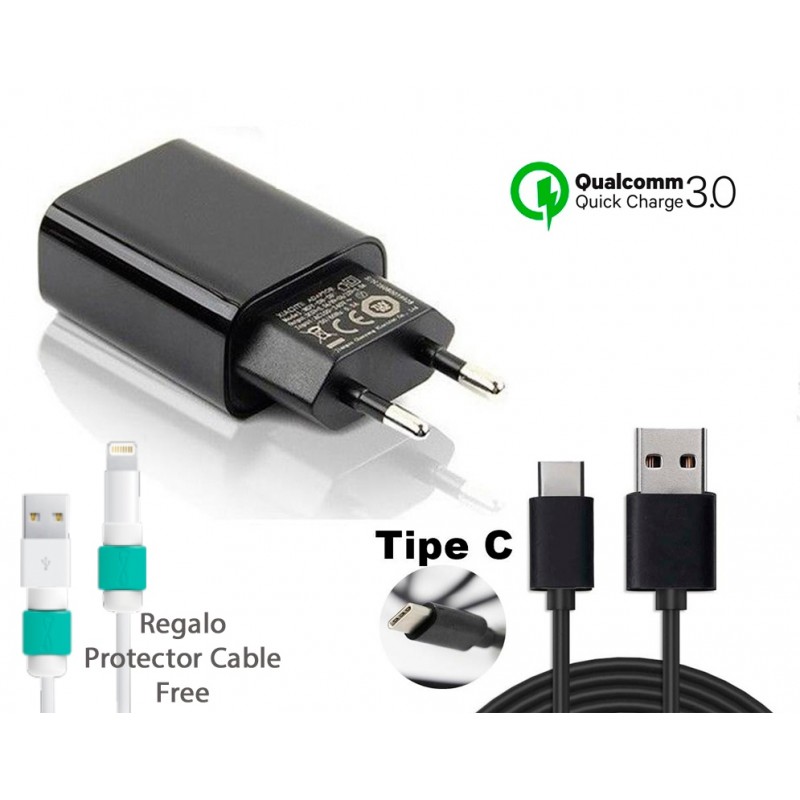Caricabatterie Xiaomi originale MDY-08-EI (18W) Carica rapida USB-C 3.0 per Mi 5, Nota 2, Mi Mix, Mi 6, Mi Max 2, Bianco