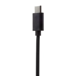 Cable Original Xiaomi USB Tipo C (USB-C) 3A Compatible con Carga Rápida - Negro - Bulk + Protector Cable