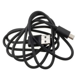Cable Original Xiaomi USB Tipo C (USB-C) 3A Compatible con Carga Rápida - Negro - Bulk + Protector Cable