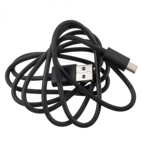 Cable Original Xiaomi USB Tipo C (USB-C) 3A Compatible con Carga Rápida - Negro - Bulk + Protector Cable