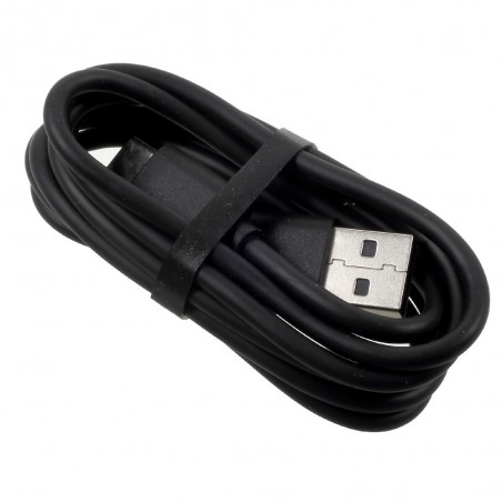 Cable Original Xiaomi USB Tipo C (USB-C) 3A Compatible con Carga Rápida - Negro - Bulk + Protector Cable
