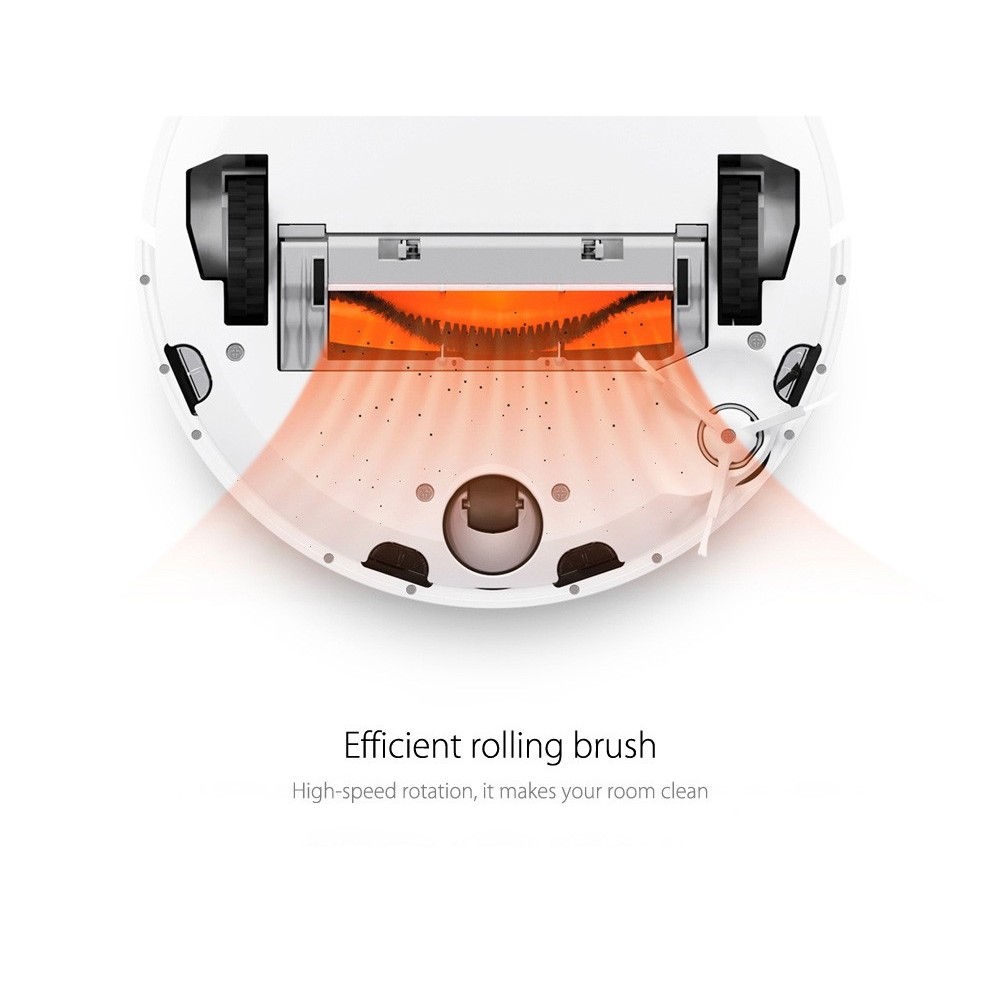 Brosse centrale originale Xiaomi Mijia pour My Robot Aspirateur + Brosse de Nettoyage
