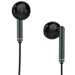 Auriculares Huawei AM116 Original ( In-Ear / jack 3.5mm / Micrófono ) Negro - Blister
