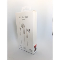 Auriculares Huawei AM116 Original ( In-Ear / jack 3.5mm / Micrófono ) Negro - Blister