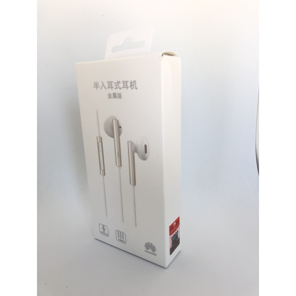 Original AM116 HUAWEI 3.5mm In-ear Earphone with Mic for iPhone Samsung Huawei - Black