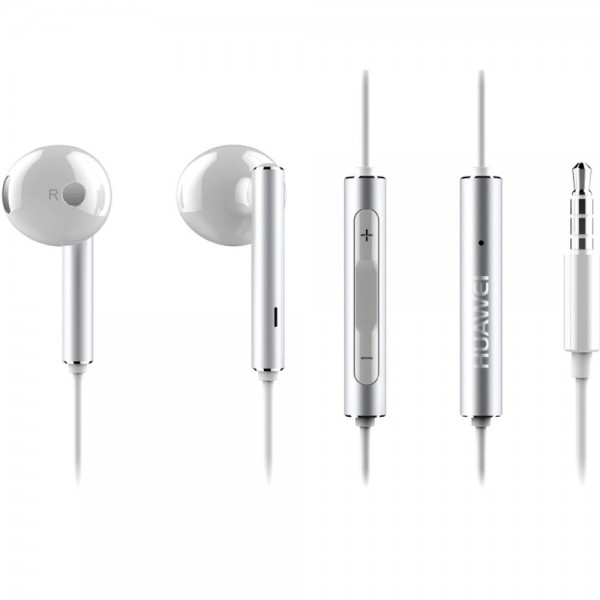 Original Huawei Honor AM116 Headphones (In-Ear / 3.5mm Jack / Microphone) Metal Version - Blister
