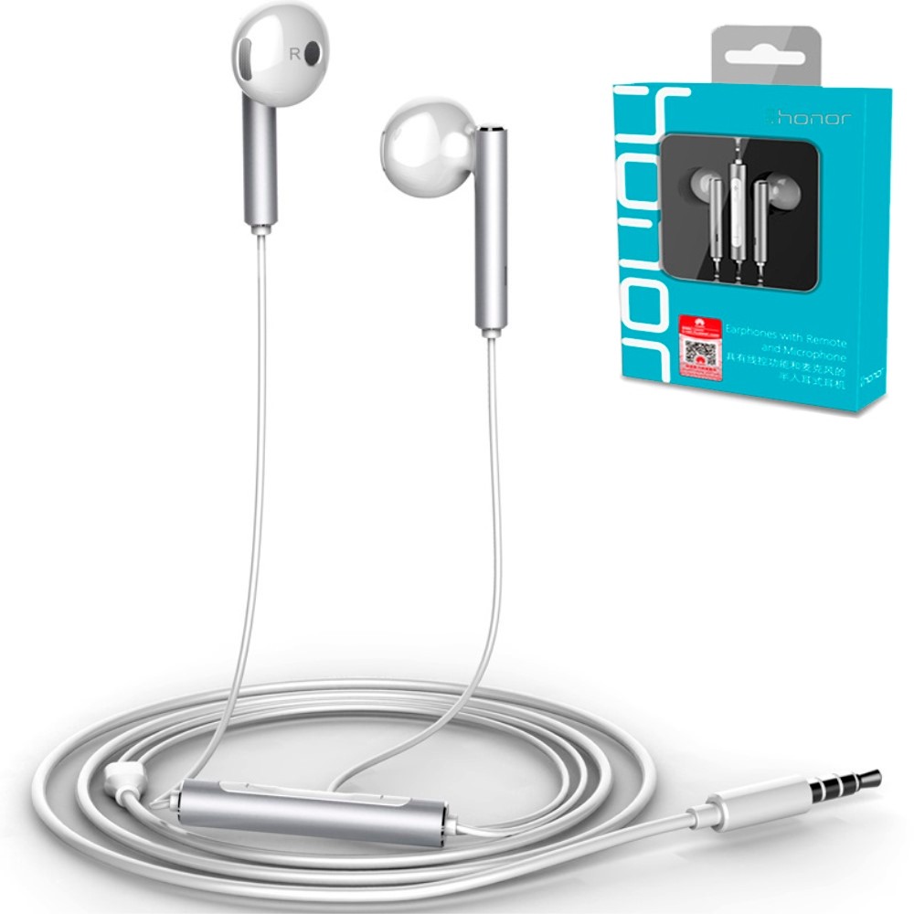 Auriculares Huawei Honor AM116 Original ( In-Ear / jack 3.5mm / Micrófono ) Metal Version - Asia Blister