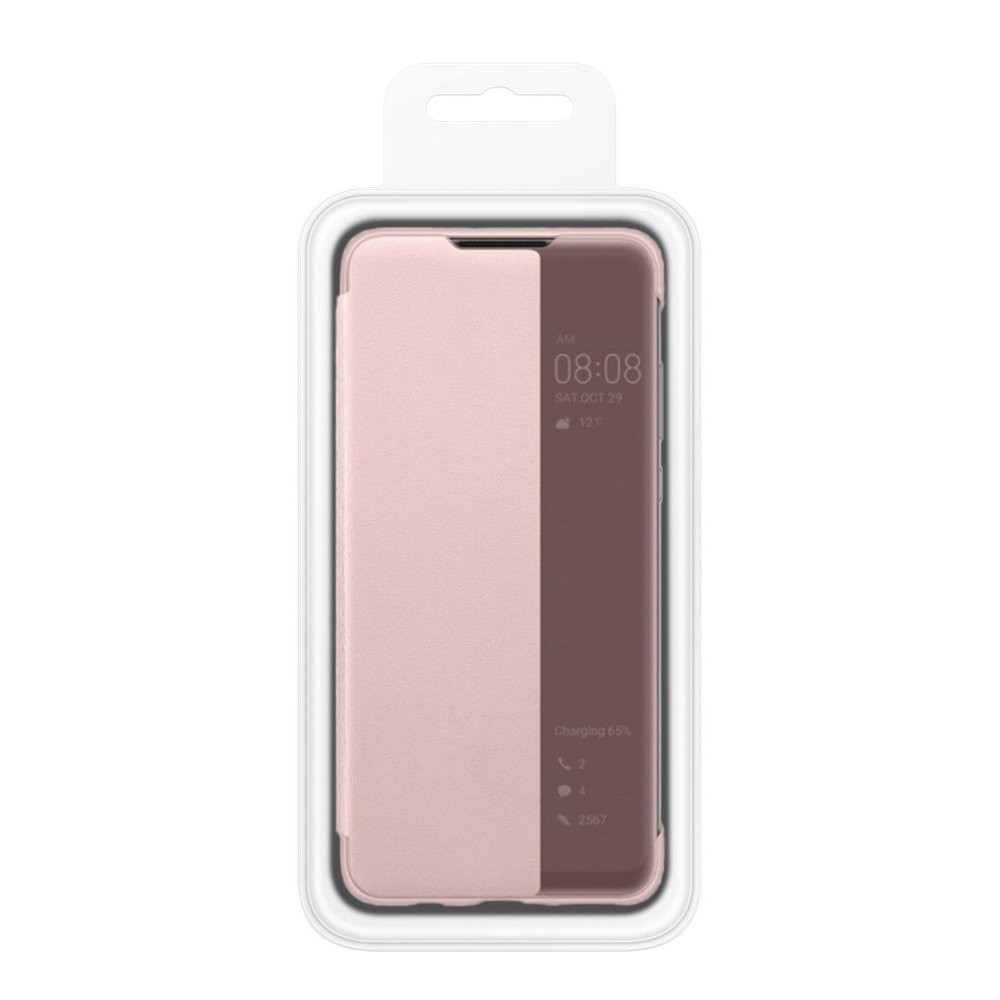 Custodia originale S-View per Huawei Rosa per Huawei P30 Lite (blister UE)