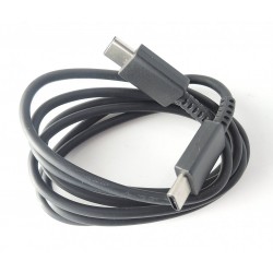 Câble d'origine Samsung EP-DG970BBE (150cm) USB-C pour Galaxy S10, S10 +, S10e, noir - En vrac + cadeau