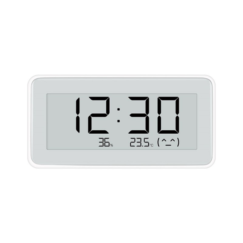 XIAOMI Mijia LYWSD02MMC Reloj de Sobremesa - Medidor Humedad y Temperatura