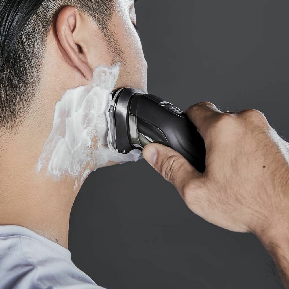 XIAOMI SO WHITE ES3 3D Smart USB Charging Electric Shaver IPX7 Waterproof Razor