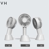 XlAOMl YOUPIN VH Adjustable Base Portable Handheld Fan 3 Wind Speed USB Rechargeable - Grey XlAOMl YOUPIN VH Adjustable Base Portable Handheld Fan 3 Wind Speed USB Rechargeable - Grey