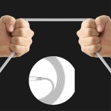 Chargeur de voyage USB Double Ports USAMS + Câble de charge Lightning 8 pin pour smartphone / tablette iOs - Blanc Chargeur de voyage USB Double Ports USAMS + Câble de charge Lightning 8 pin pour smartphone / tablette iOs - Blanc