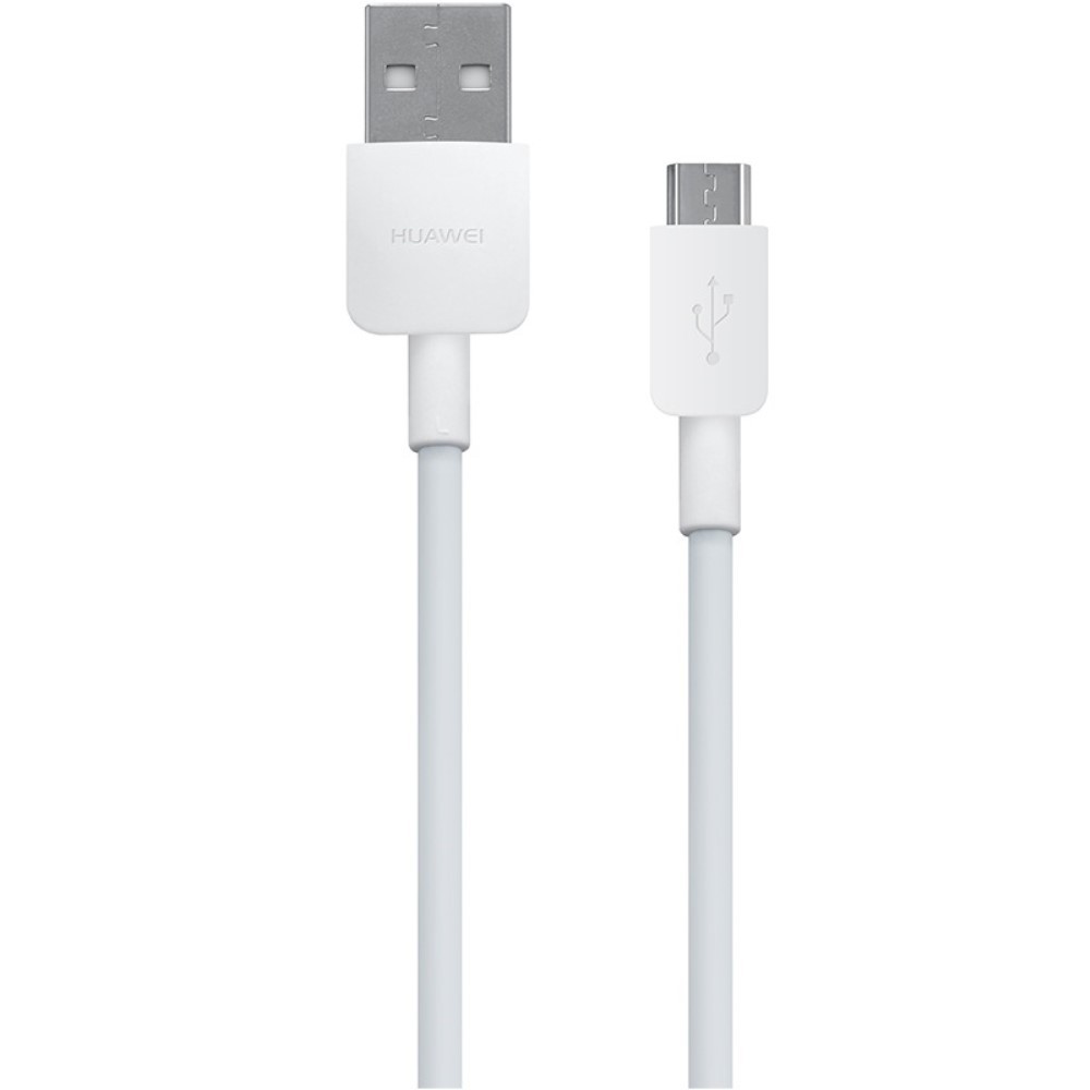 Cable de Datos Original Huawei Micro USB para P6, P7, P8, Lite, G6, G7, G8, Mate, Plus, Blanco