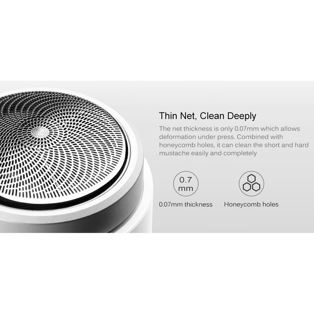 XIAOMI SO WHITE ED1 IPX5 Impermeabile Portatile Da Viaggio Portatile Mini Rasoio Elettrico