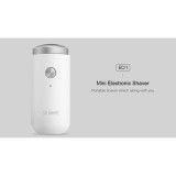 XIAOMI SO WHITE ED1 IPX5 Wasserdichter Tragbarer Mini-Elektrorasierer Für Die Reisetasche XIAOMI SO WHITE ED1 IPX5 Wasserdichter Tragbarer Mini-Elektrorasierer Für Die Reisetasche