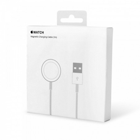 Cable de Carga Inductivo Magnético Original para Apple Watch, 1m (Blister)