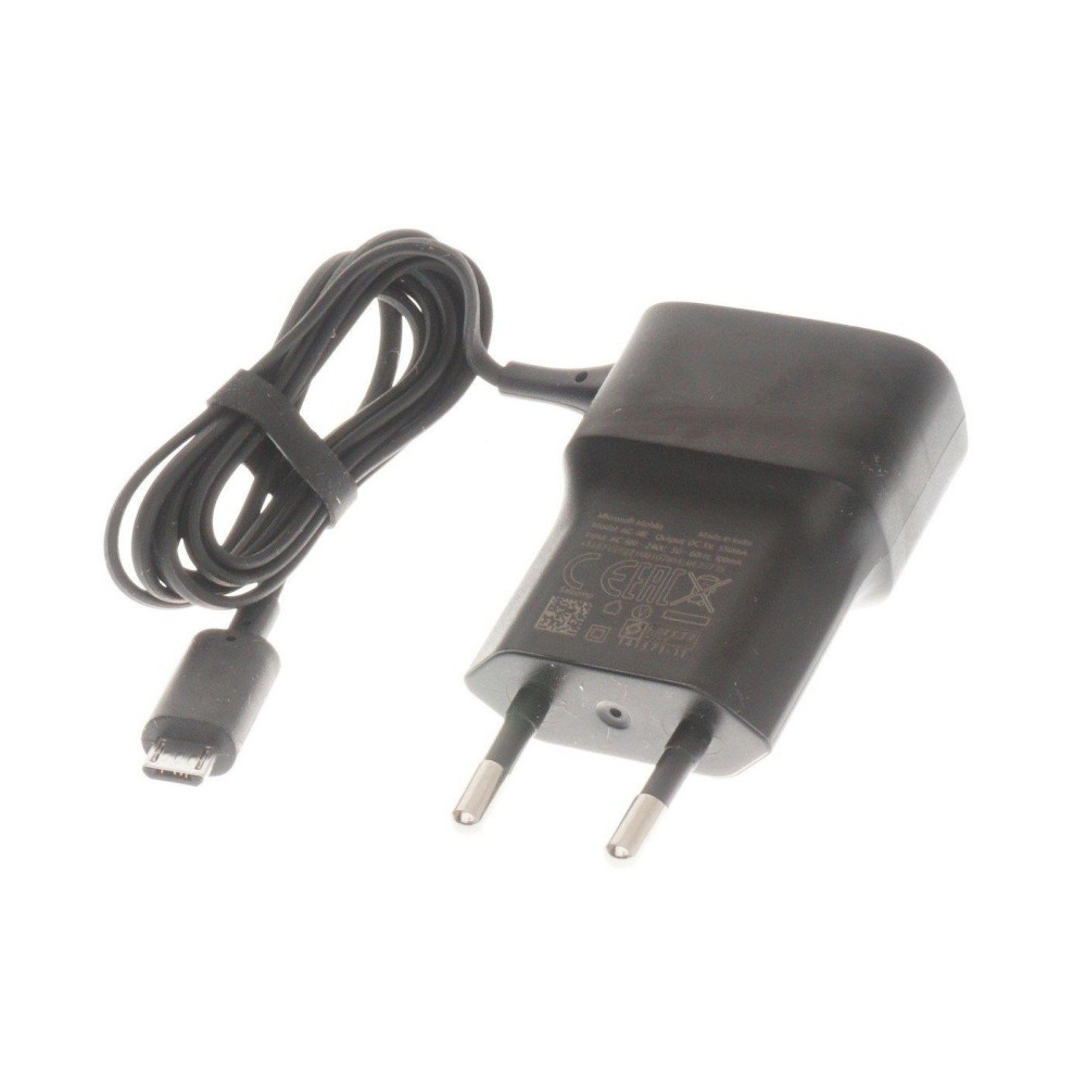 Original Nokia AC-18E Micro-USB Charger - Black - Bulk