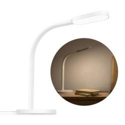 YEELIGHT YLTD01YL Lámpara de Escritorio Flexible Inteligente - Brillo Y Temperatura Regulables - Panel de Control Táctil