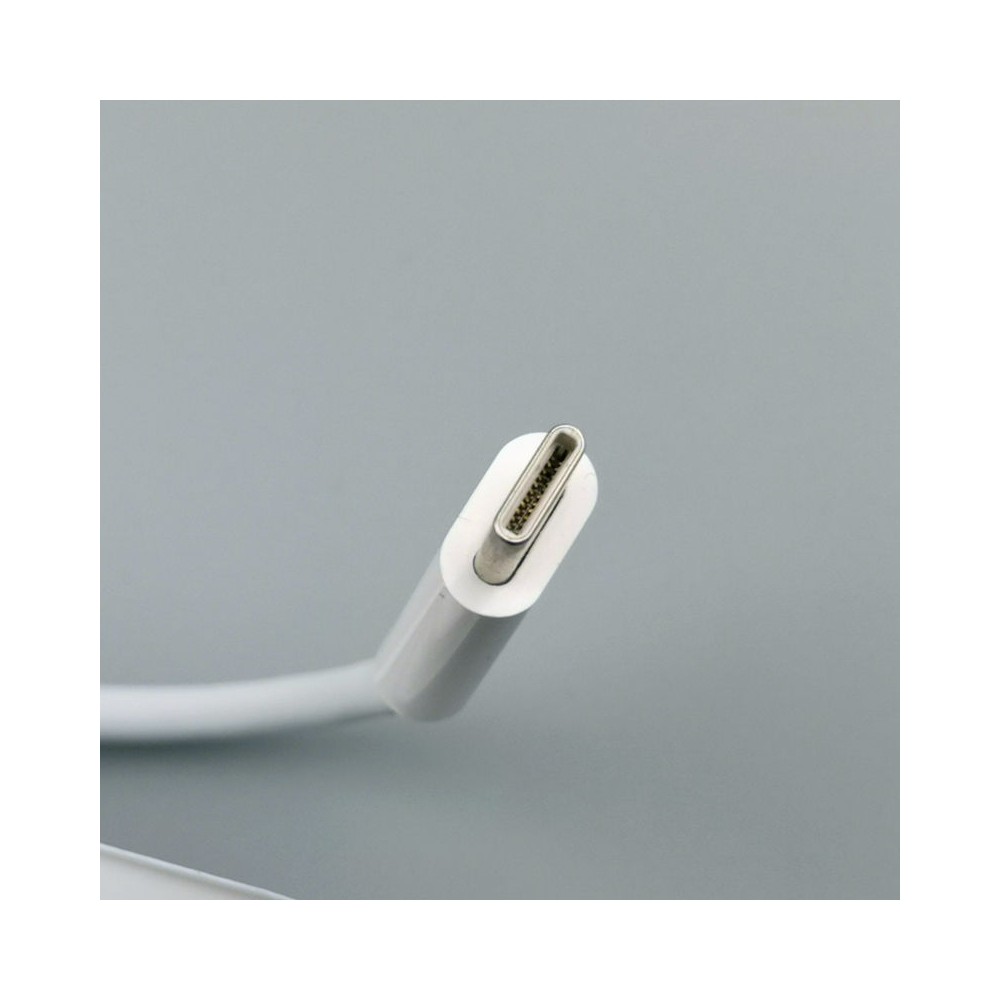 Cable Original Miizu USB Tipo C para Carga y Sincronización de Datos - Blanco - Bulk