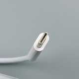 Cable Original Miizu USB Tipo C para Carga y Sincronización de Datos - Blanco - Bulk