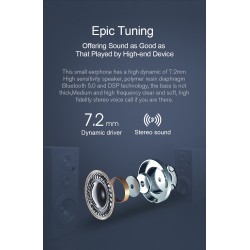 Haylou TWS Earbuds GT1 (Xiaomi Design) Control Táctil - BT 5.0 - Cancelación Ruido - Negro